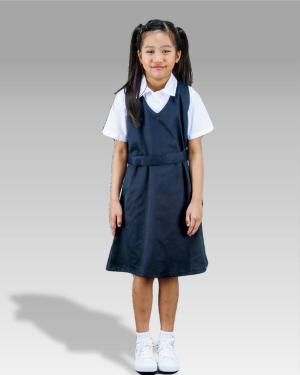 Pinafore Outer Navy Blue