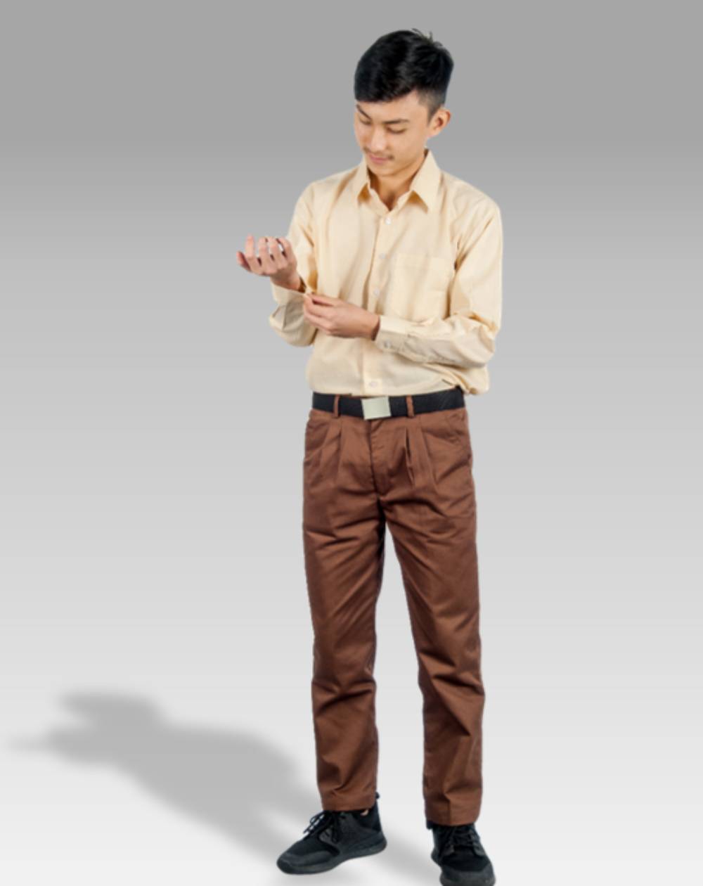 Long Pants Brown